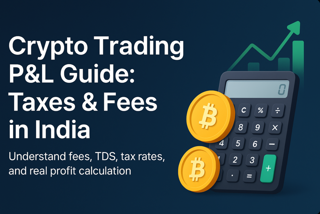 Crypto Trading P&L Guide: Taxes & Fees in India | Profitlator